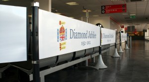 Tigrox queue management in use at Cardiff Airport