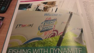 201303 Exhibition News Article - Event Production Show featuring Tigrox