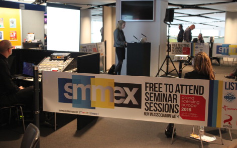 Wembley SMMEX Event Branded Barriers
