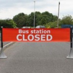 Closing a road or station? No problem with the Tigrox banner barrier system.